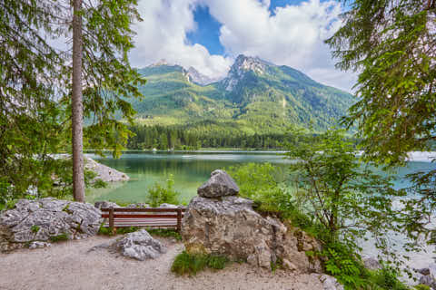 Gemeinde Ramsau Landkreis Berchtesgadener_Land Hintersee (Dirschl Johann) Deutschland BGL